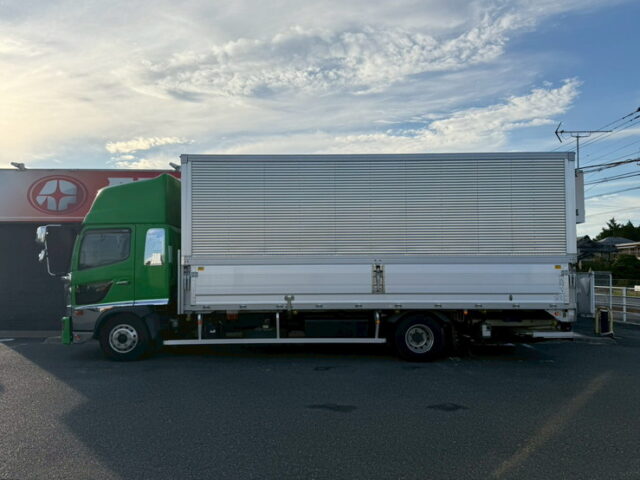 日野：17レンジャー：ハイルーフ：ウィング：6200ワイド：格納ゲート：エアサス