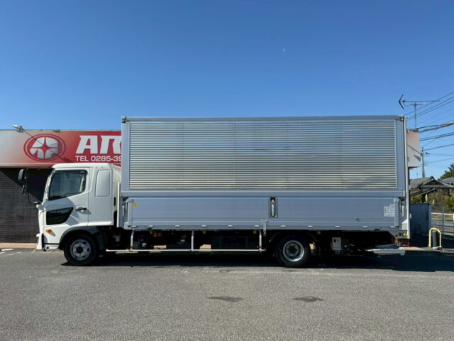 日野：17レンジャー：ウィング：6200ワイド：エアサス：格納ゲート