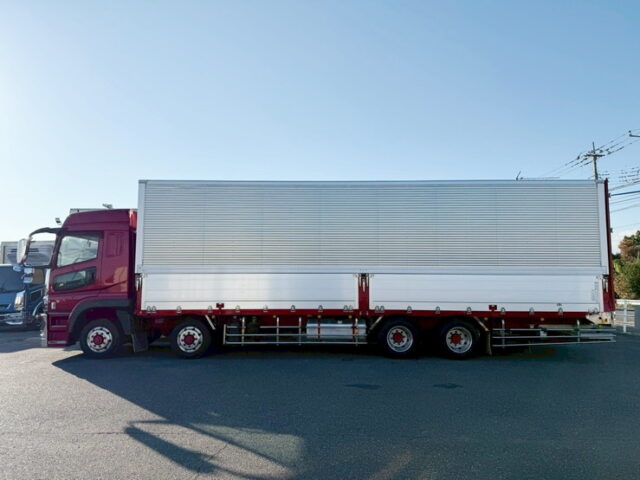 17スーパーグレート：ハイルーフ：ウィング：メッキ多数：アルミホイール：格納ゲート