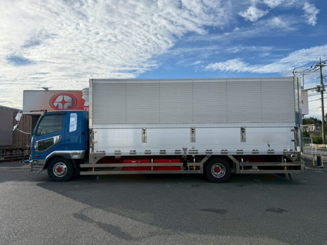 ふそう：ファイター：冷凍ウィング：架装多数：6700ワイド：板バネ：ハイグレード