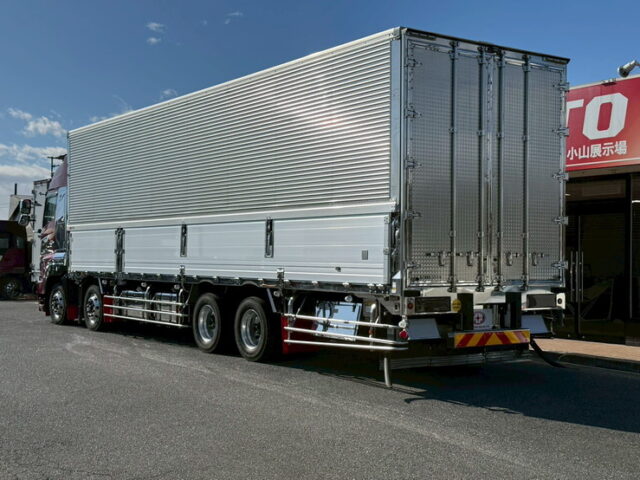 日野:プロフィア:ハイルーフ:冷凍ウィング:架装多数:ボディ枠ステンレス