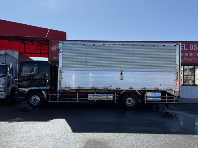 日野：レンジャープロ：ウィング：ボディ枠ステンレス：90アオリ：240馬力：エアサス