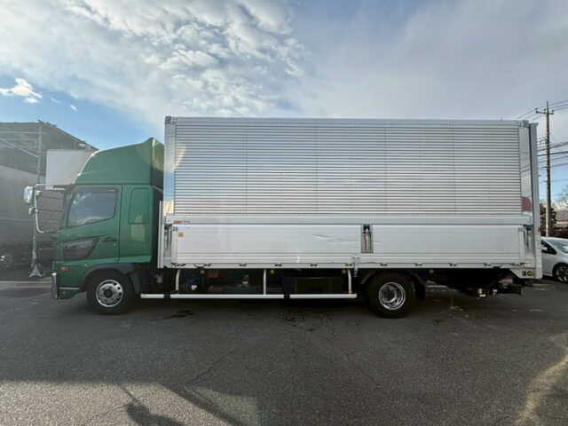 日野:17レンジャー:ハイルーフ:ウィング:6200ワイド:エアサス:跳上ゲート