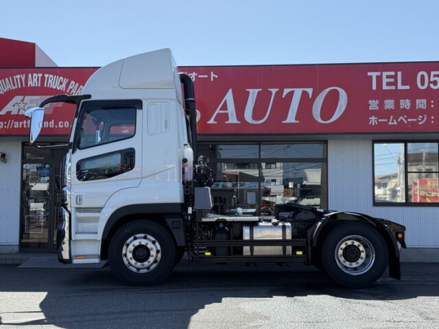 24スーパーグレート：スーパーハイルーフ：トレーラーヘッド：未使用：プレミアムライン