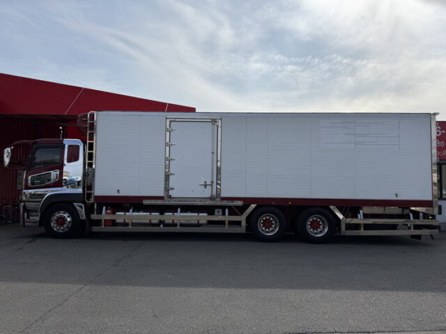 スーパーグレート:冷凍バン:左片扉:ジョロ4キーストン:サブエンジン:総輪エアサス