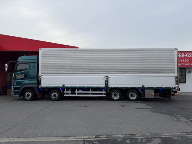 17スーパーグレート：ハイルーフ：ウィング：プレミアムライン：リア門口ステンレス