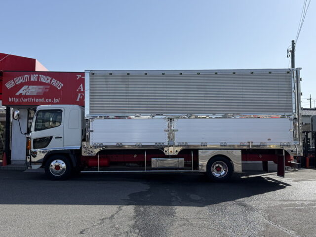 日野：レンジャープロ：6600ボデー：セミワイド：90アオリ：架装多数：エアサス