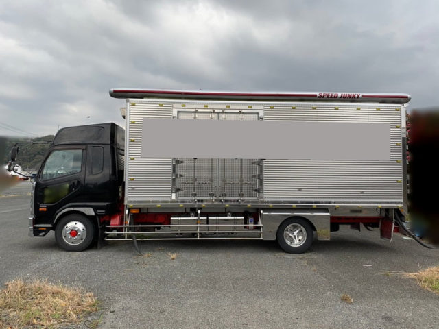 【745】H24　ふそう　ファイター　冷凍バン　造りボディ　