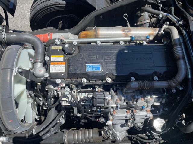 三菱ふそう：ファイター：増トン：未使用：ハイジャッキセルフ：ステンレスサイドバンパー