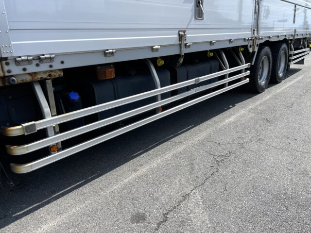 日野　プロフィア　ハイルーフ　ウィング　リア門口ステンレス　木床　内高247㎝