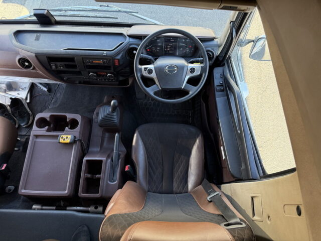 日野：17レンジャー：ハイルーフ：ウィング：6200ワイド：エアサス：跳上パワーゲート