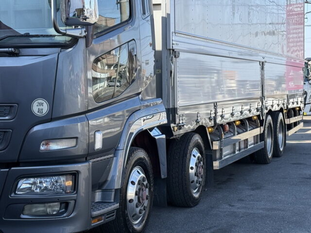 スーパーグレート：ウィング：アルミホイール：架装多数：国産エンジン：7速MT