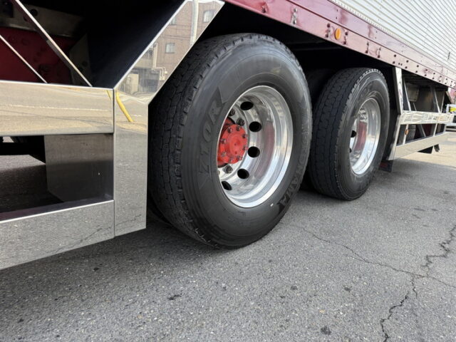 スーパーグレート:冷凍バン:左片扉:ジョロ4キーストン:サブエンジン:総輪エアサス