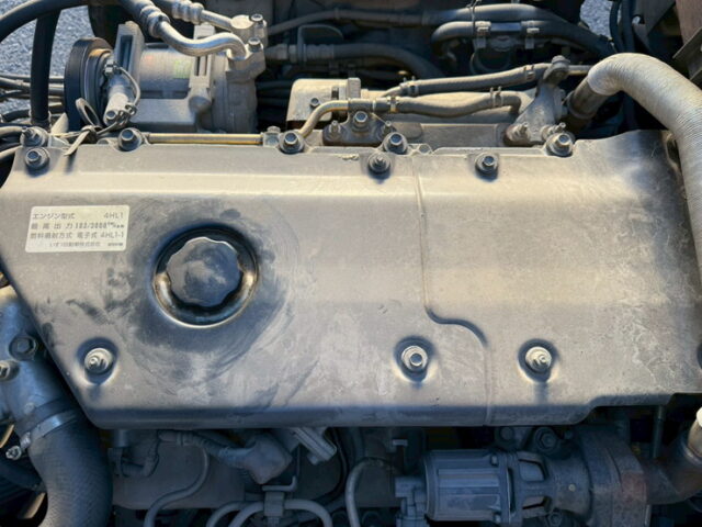 いすゞ:エルフ:平ボデー:標準幅:10尺長:マニ割り:ハイグレード:140馬力