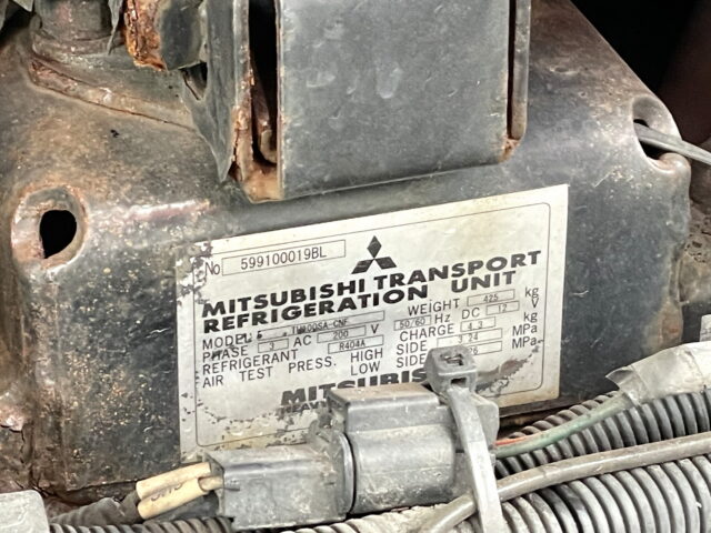 日野　プロフィア　冷凍バン　サブエンジン　キーストン　ジョロダー4列