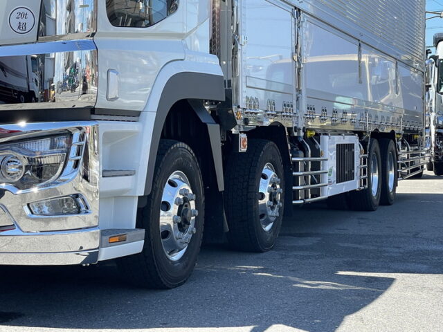 17スーパーグレート　ハイルーフ　冷凍ウィング　未登録未使用　造りボディ　格納ゲート付