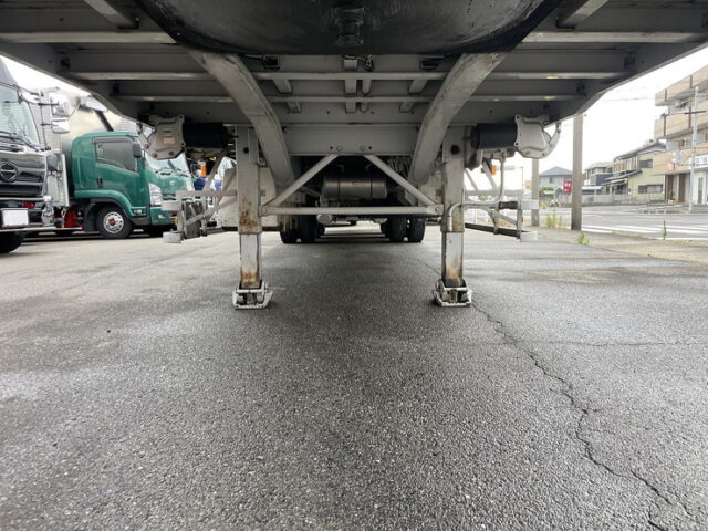 フルハーフ　トレーラーウィング　3軸　リフトアクスル(後軸残し)　1Mアオリ