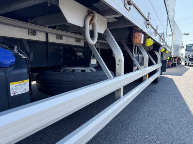 日野：17レンジャー：ハイルーフ：ウィング：6200ワイド：エアサス：跳上パワーゲート