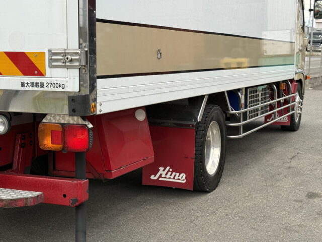 日野：レンジャープロ：ハイルーフ：冷凍バン：左観音扉：キーストン床：エアサス