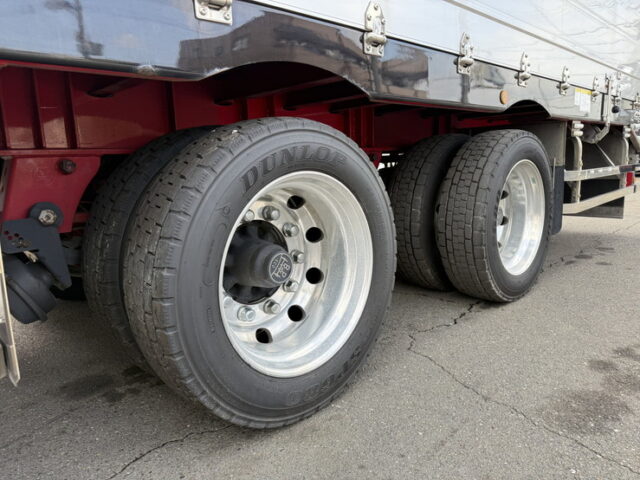 日本トレクス：トレーラー冷凍ウィング：段付き：2軸：前壁冷凍機：リフトアクスル