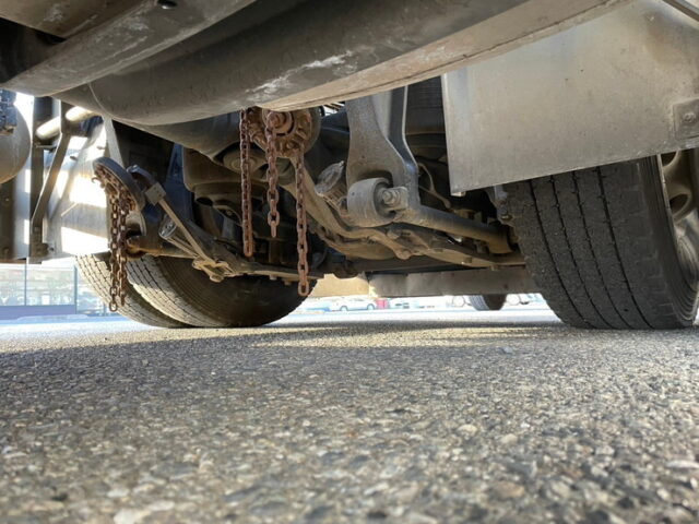 三菱ふそう　スーパーグレート　トレーラーヘッド　ハイルーフ　AT　ステンレスサイドバンパー