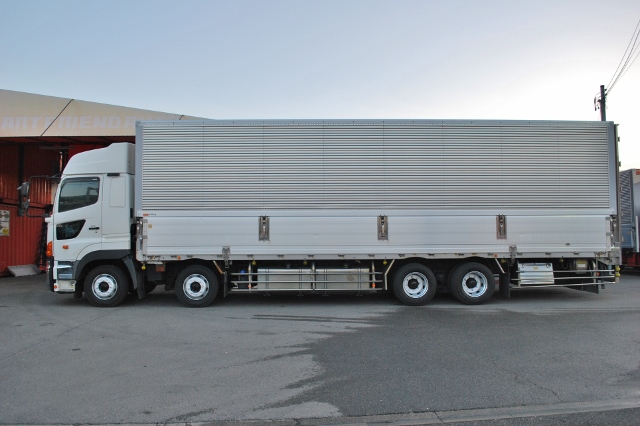 【333】日野プロフィア　低床　冷凍ウイング　ハイルーフ　総輪エアサス