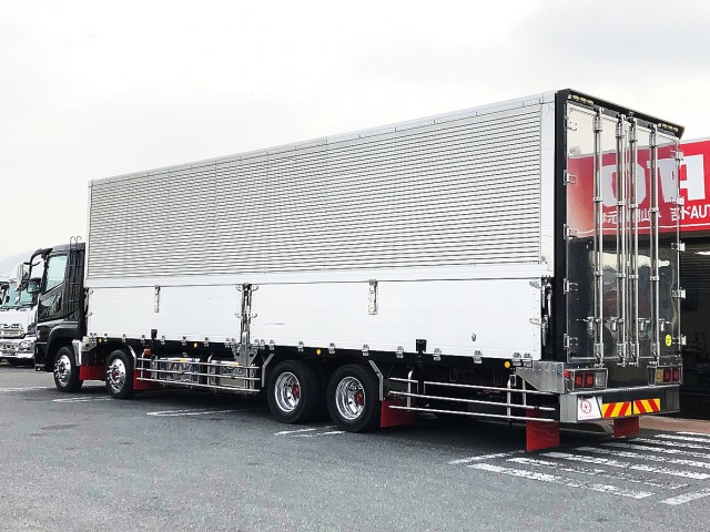 【311】ふそう　スーパーグレート　低床　アルミウイング