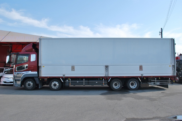 【386】　三菱ふそう　スーパーグレート　低床　冷凍ウイング　リアエアサス