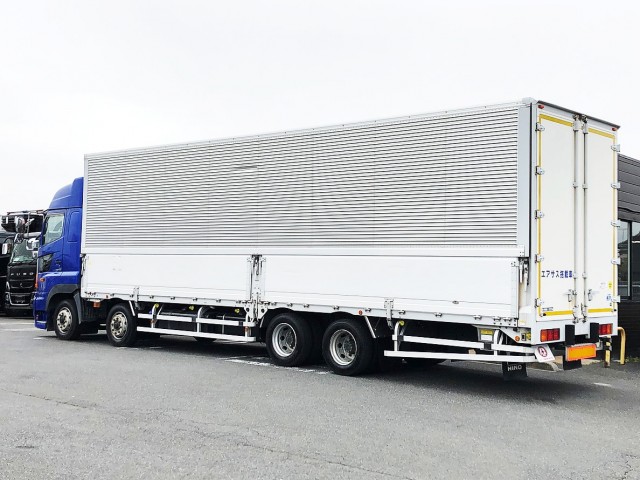 【340】日野プロフィア 低床 アルミウイング ハイルーフ リアエアサス