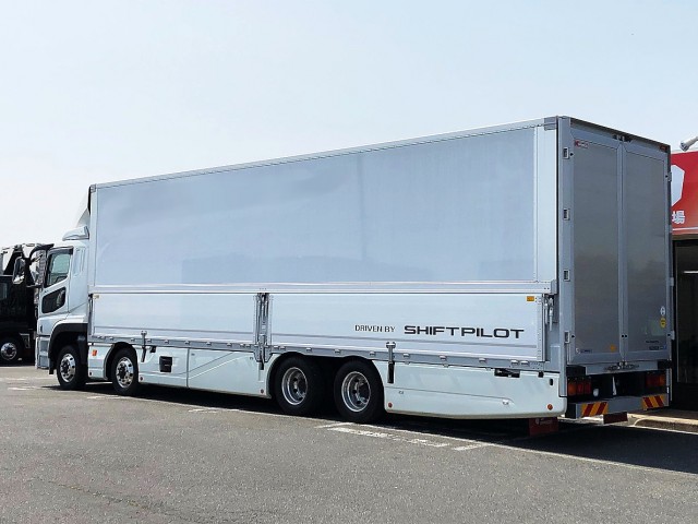 【370】ふそう　スーパーグレート　パネルウィング　エアロ付