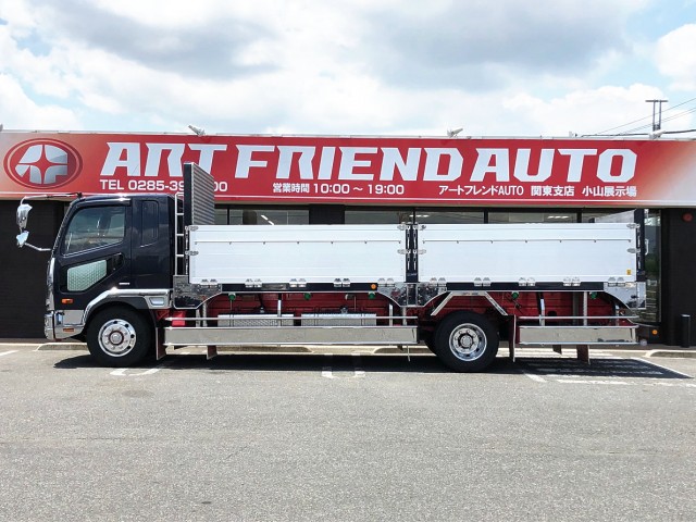 【405】ふそう　ファイター　増トン　平ボデー　ステンレス多数