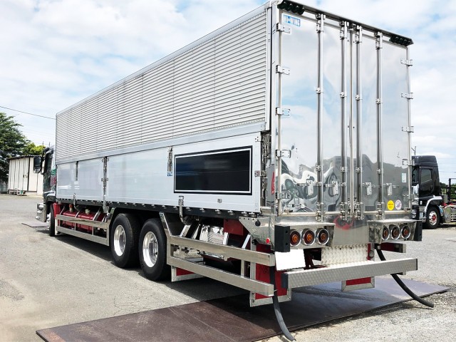 【0190】ふそう　スーパーグレート　冷凍ウィング　H12年式　マニ割り