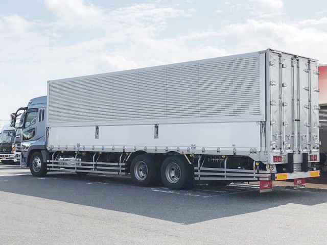 【458】ふそう　スーパーグレート　ウィング　総輪エアサス　