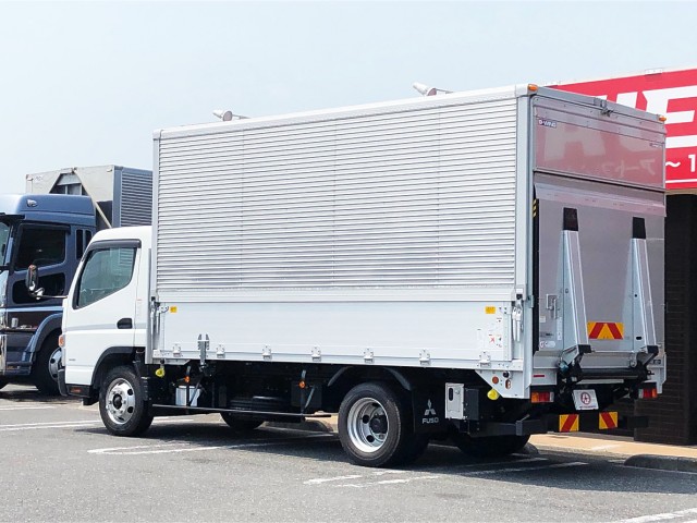 【466】三菱ふそうキャンター　アルミウイング　跳上P/G　ワイドロング