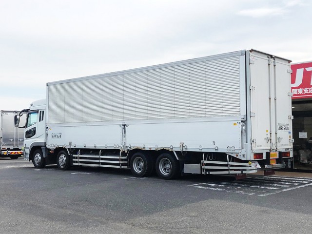 【467】ふそう　スーパーグレート　ハイルーフ　ウィング　総輪エアサス