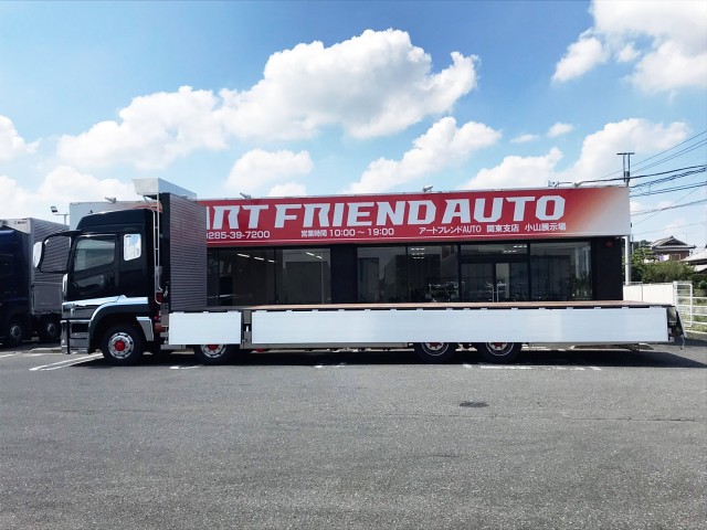 【488】ふそう　スーパーグレート　平ボデーアルミB　4軸低床　新車未使用