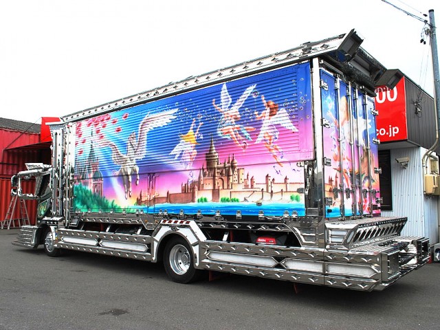 ★【500】三菱ふそう　ファイター　デコトラ