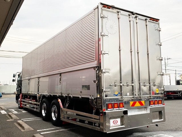 【491】いすゞ　ギガ　冷凍ウィング　キーストン床　サブエンジン