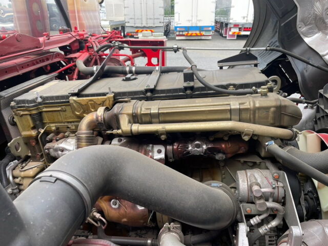 17スーパーグレート　ハイルーフ　冷凍ウィング　90アオリ　格納ゲート付　サブエンジン