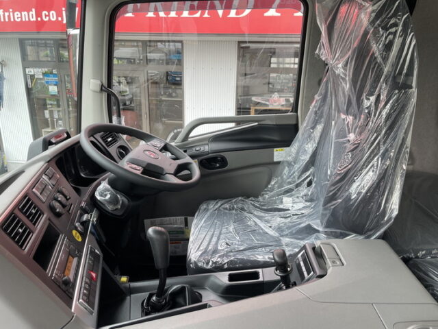 17スーパーグレート　ダンプ　5100×2200　未使用　新品ステンレス架装　7速MT　新明和ボデー