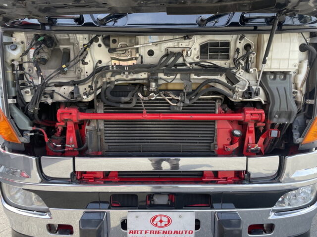 日野　プロフィア　ハイルーフ　トレーラーヘッド　煙突マフラー(ダミー)　ブタ鼻