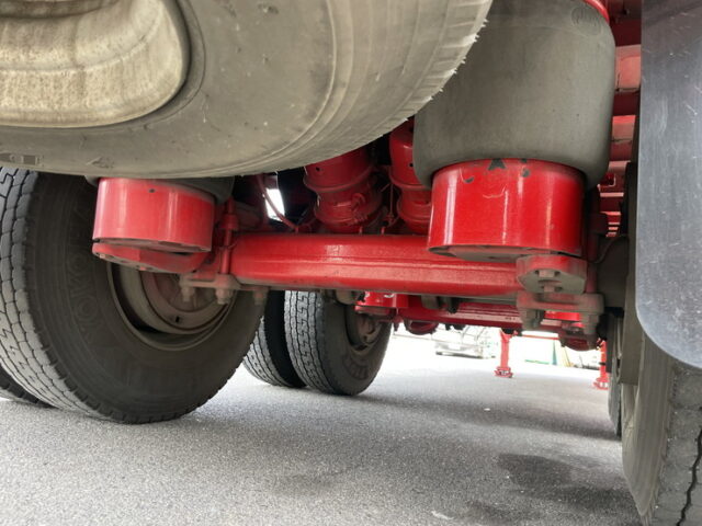 トレクス：R1年式：2軸：トレーラーウィング：リフトアクスル後ろ残し：アルミホイール