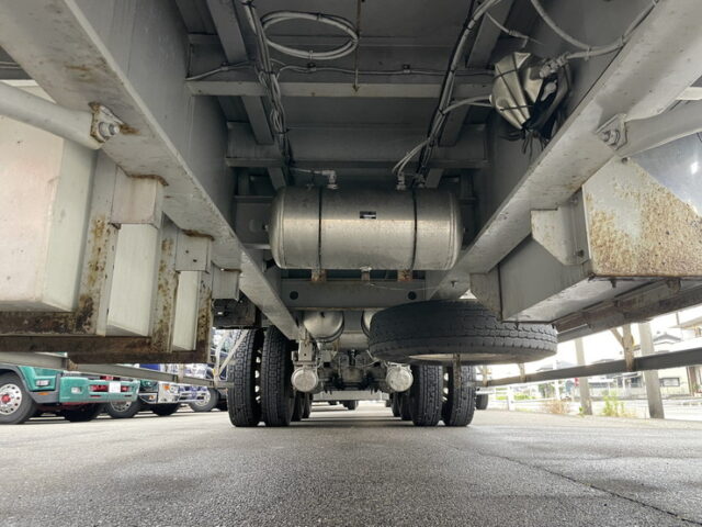 フルハーフ　トレーラーウィング　3軸　リフトアクスル(後軸残し)　1Mアオリ