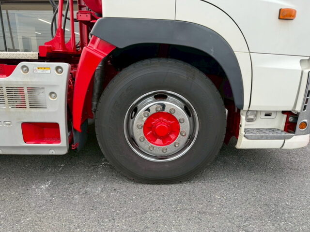 日野：17プロフィア：ハイルーフ：トレーラーヘッド：7速MT：450馬力：E13Cエンジン