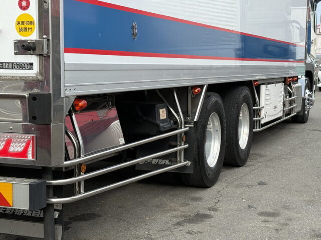 17スーパーグレート：ハイルーフ：冷凍バン：アルミホイール：サブエンジン：ジョロ4キーストン