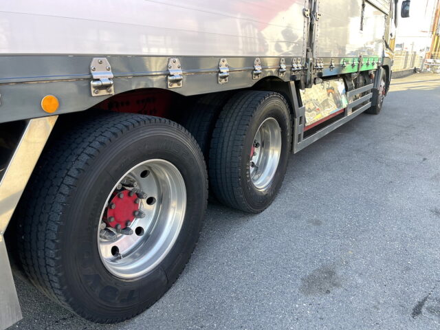 スーパーグレート　冷凍ウィング　90アオリ　木床　国産エンジン　7速MT