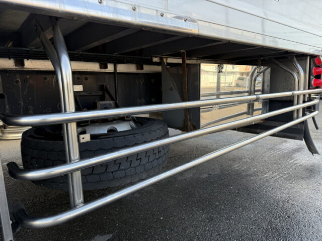 17スーパーグレート：ハイルーフ：冷凍バン：左観音扉2枚：サブエンジン：2エバ