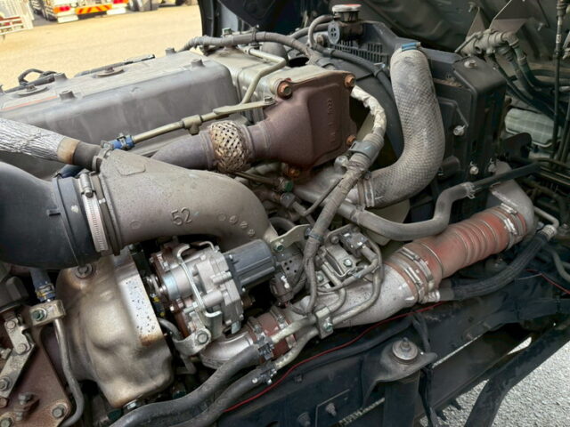 日野：17レンジャー：ハイルーフ：ウィング：6200ワイド：格納ゲート：エアサス