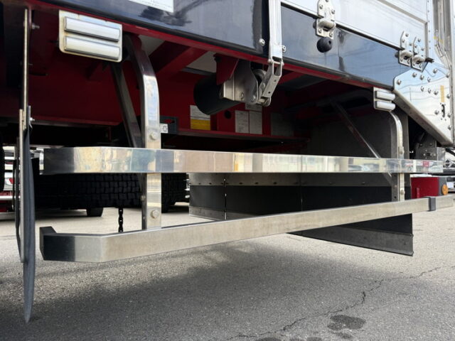 日本トレクス：トレーラー冷凍ウィング：段付き：2軸：前壁冷凍機：リフトアクスル