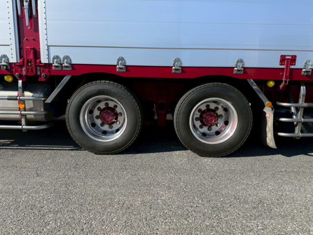 17スーパーグレート:ハイルーフ:ウィング:メッキ多数:アルミホイール:格納ゲート